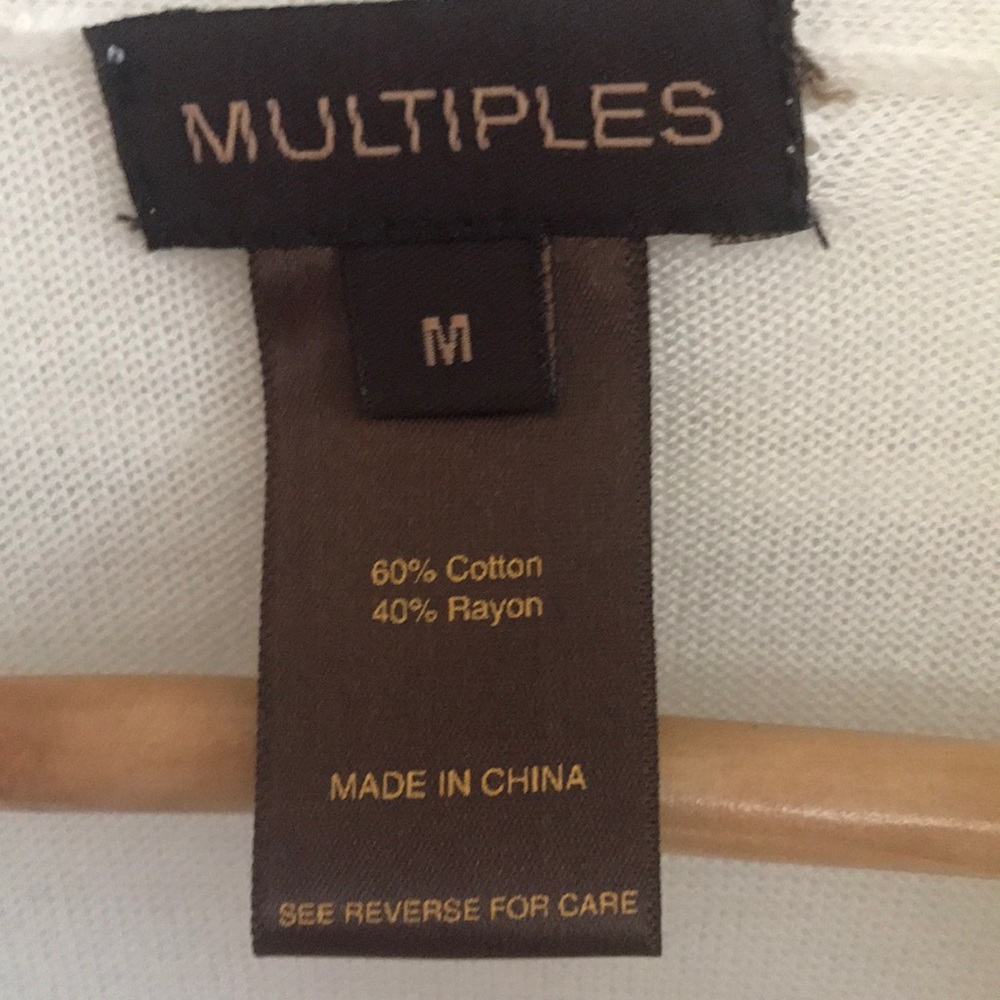 Multiples Open Front Sweater - Picture 4 of 4